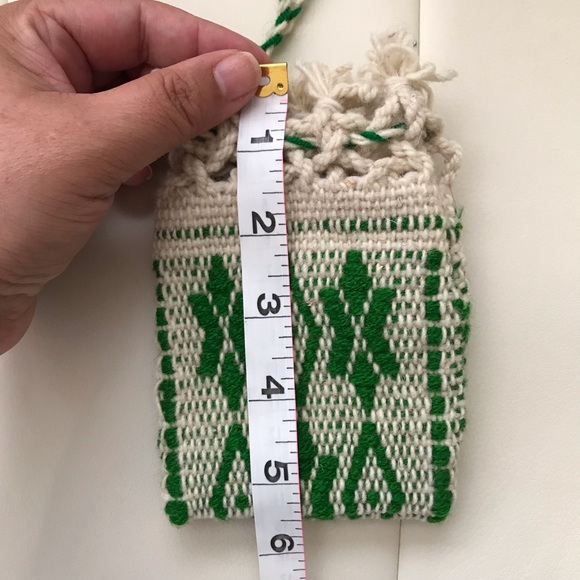 Handmade Knitted Mexican Mini Small Crossbody Bag - Picture 6 of 8